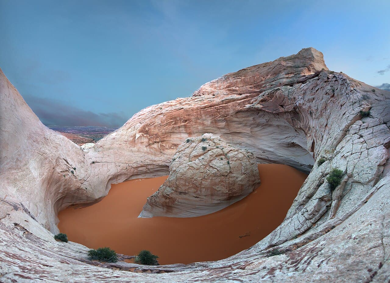 Cosmic Navel / Cosmic Ashtray near Escalante, Utah